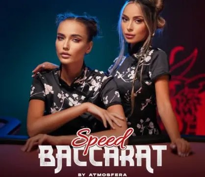 Speed Baccarat by Atmosfera, showcased at 22betcasino.at – game logo